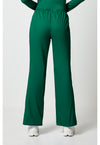 hunter green - Mid Rise Drawstring Cargo Pant (Back)