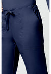 navy - Mid Rise Drawstring Cargo Pant (View 4)