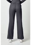 pewter - Mid Rise Drawstring Cargo Pant (Back)