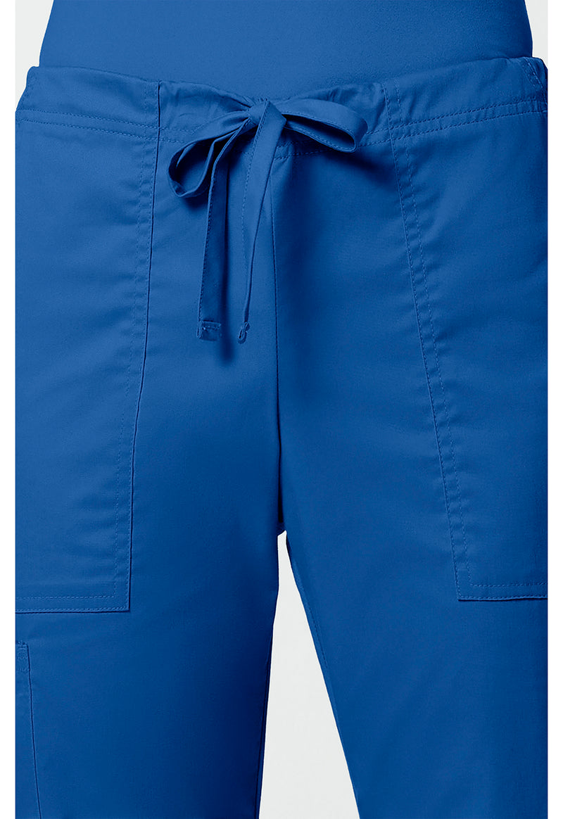 royal - Mid Rise Drawstring Cargo Pant (View 2)
