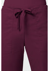 wine - Mid Rise Drawstring Cargo Pant (View 2)