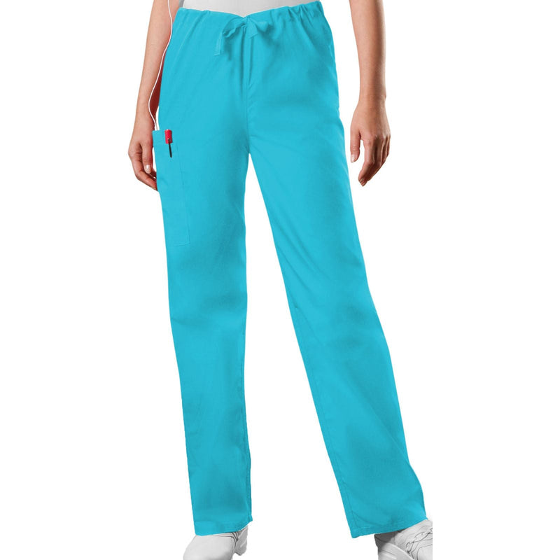 turquoise - Unisex Drawstring Cargo Pant
