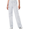 white - Unisex Drawstring Cargo Pant