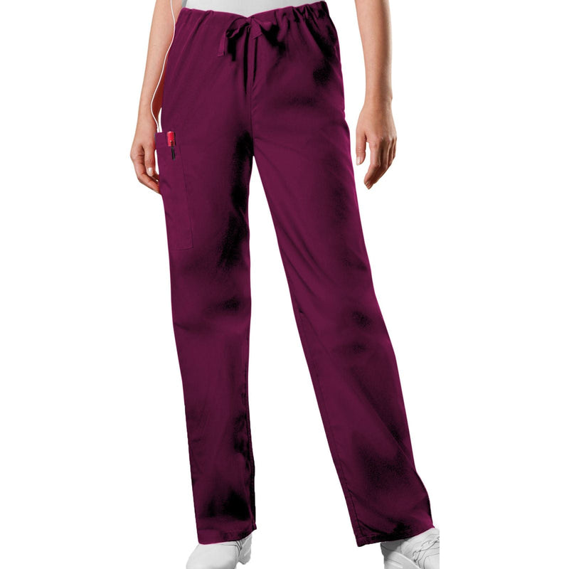 wine - Unisex Drawstring Cargo Pant