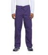 Grape - Cherokee WW Originals Unisex Scrub Pants - Front View