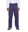 Grape - Unisex Drawstring Cargo Scrub Pants