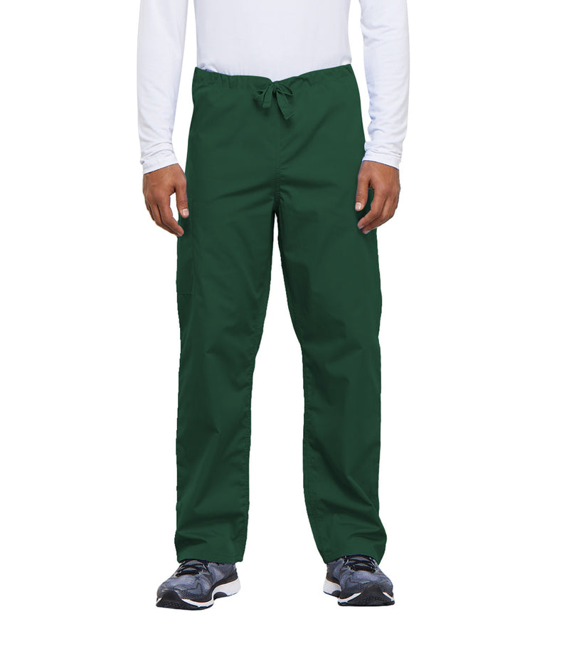 Hunter Green - Cherokee WW Originals Unisex Scrub Pants - Front View