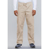 khaki - Unisex Drawstring Cargo Pant