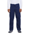 Navy - Cherokee WW Originals Unisex Scrub Pants - Front View