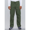 olive - Unisex Drawstring Cargo Pant