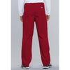 red - Unisex Drawstring Cargo Pant