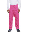 Shocking Pink - Cherokee WW Originals Unisex Scrub Pants - Front View