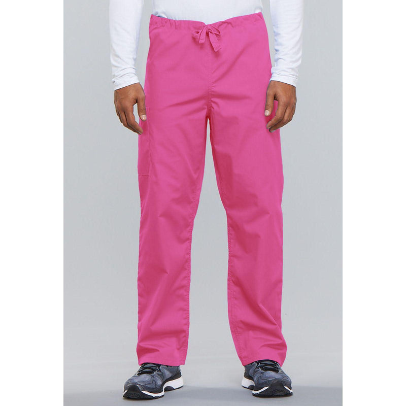 shocking pink - Unisex Drawstring Cargo Pant