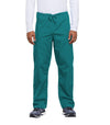 Teal Blue - Cherokee WW Originals Unisex Scrub Pants - Front View