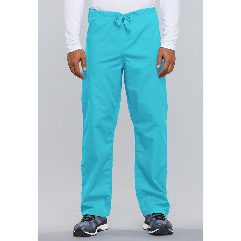 turquoise - Unisex Drawstring Cargo Pant