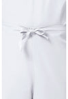 White - Unisex Drawstring Cargo Scrub Pants – Regular (View 2)