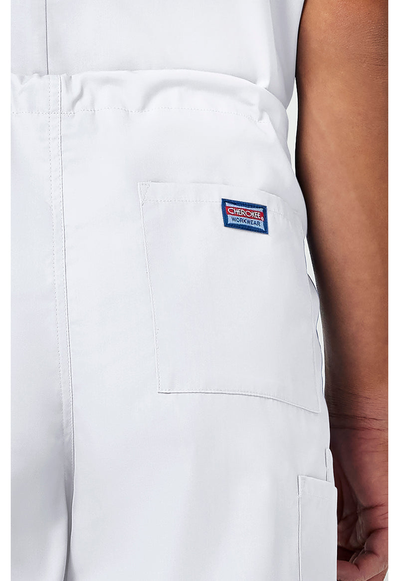 white - Unisex Drawstring Cargo Pant (View 4)