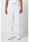 White - Cherokee WW Originals Unisex Scrub Pants - Front View
