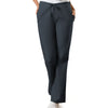 pewter - Natural Rise Flare Leg Drawstring Pant