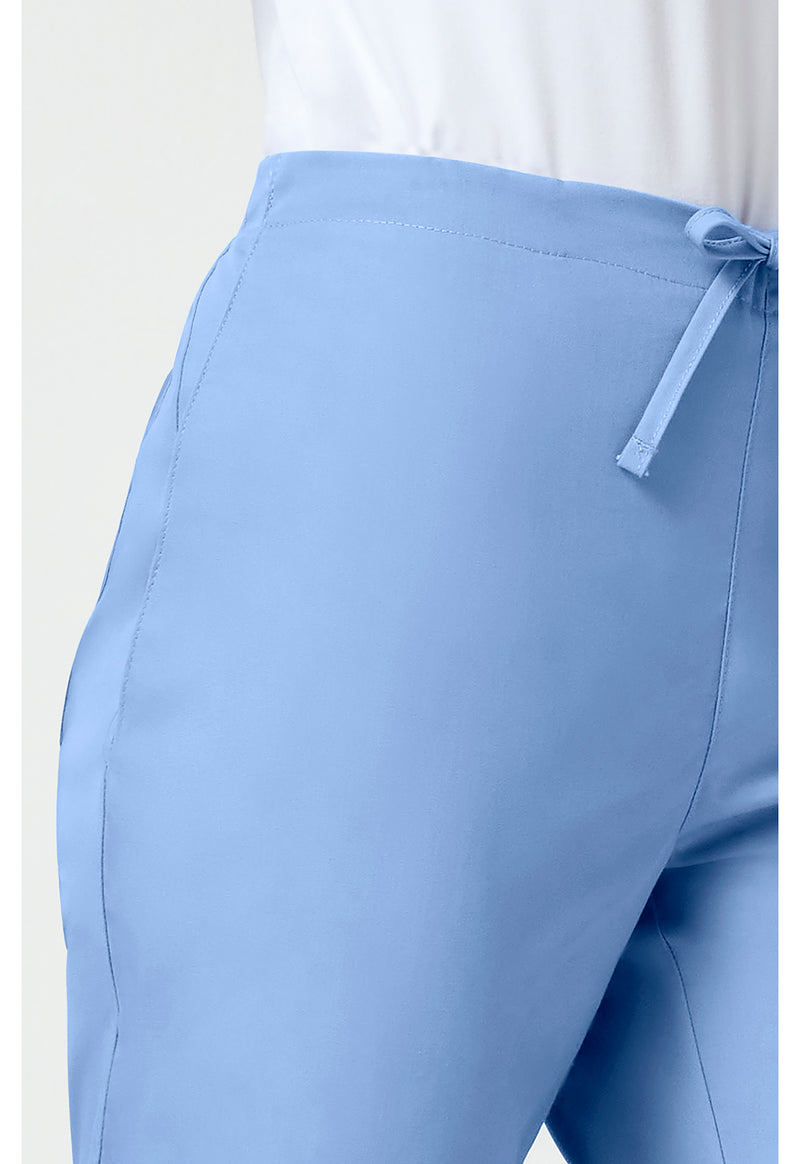 Ciel - Women's Natural Rise Flare Leg Drawstring Scrub Pants – Regular (View 3)
