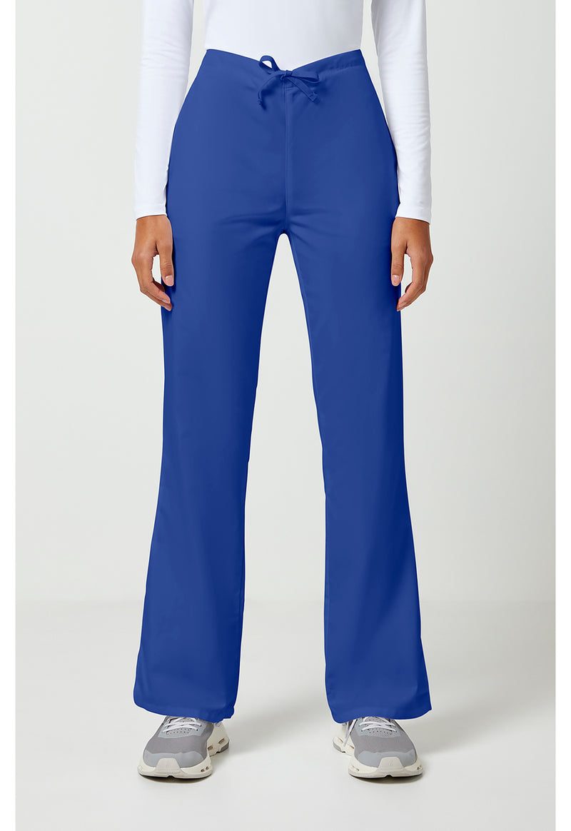 Galaxy Blue - Cherokee WW Originals Women Scrub Pants - Front View