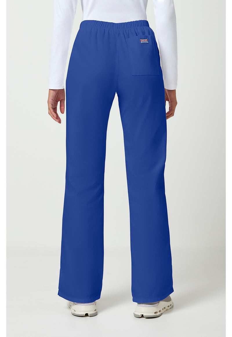 Galaxy Blue - Cherokee WW Originals Women Scrub Pants - Back View
