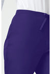 Grape - Women's Natural Rise Flare Leg Drawstring Scrub Pants – Regular (View 3)