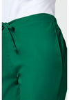 Hunter Green - Women's Natural Rise Flare Leg Drawstring Scrub Pants – Regular (View 4)
