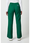 Hunter Green - Cherokee WW Originals Women Scrub Pants - Back View