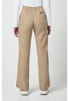 Khaki - Cherokee WW Originals Women Scrub Pants - Back View