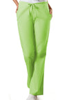 Lime Green - Cherokee WW Originals Women Scrub Pants - Front View