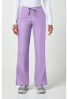 Orchid - Women's Natural Rise Flare Leg Drawstring Scrub Pants