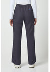 Pewter - Cherokee WW Originals Women Scrub Pants - Back View