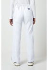 White - Cherokee WW Originals Women Scrub Pants - Back View
