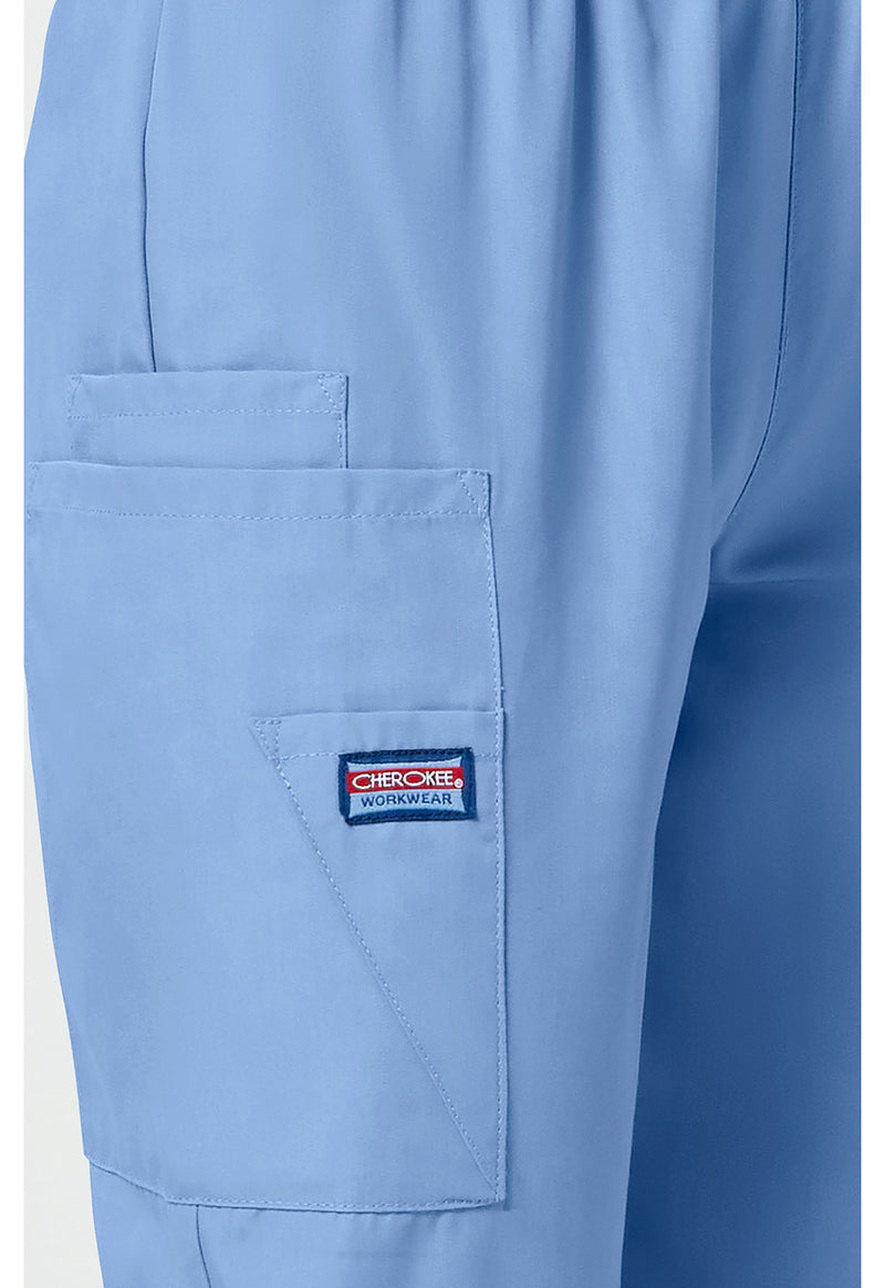Ciel - Women's Natural Rise Tapered Pull-On Cargo Scrub Pants – Regular (View 3)
