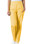 Dandelion - Cherokee WW Originals Women Scrub Pants - Front View