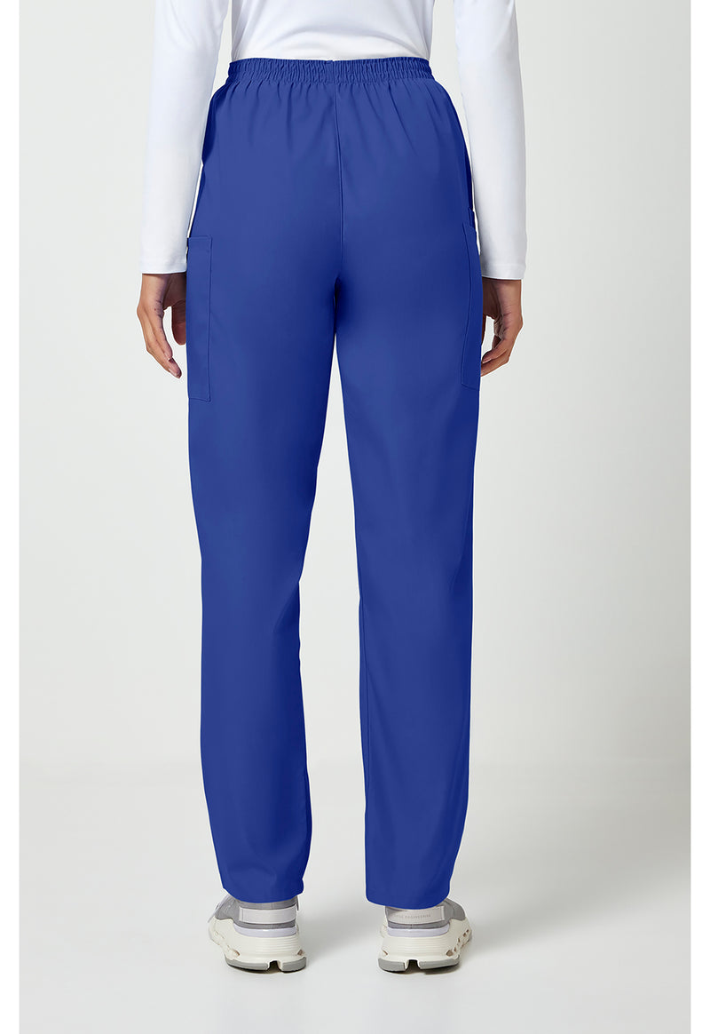 Galaxy Blue - Cherokee WW Originals Women Scrub Pants - Back View