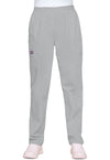 Grey - Cherokee WW Originals Women Scrub Pants - Front View