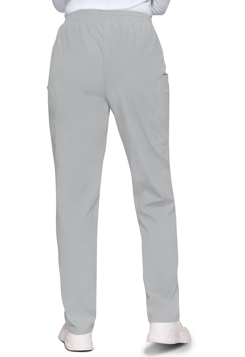 Grey - Cherokee WW Originals Women Scrub Pants - Back View