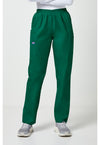 Hunter Green - Cherokee WW Originals Women Scrub Pants - Front View