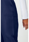 navy - Natural Rise Tapered Pull-On Cargo Pant (View 4)
