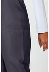 pewter - Natural Rise Tapered Pull-On Cargo Pant (View 4)