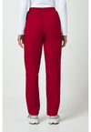 Red - Cherokee WW Originals Women Scrub Pants - Back View