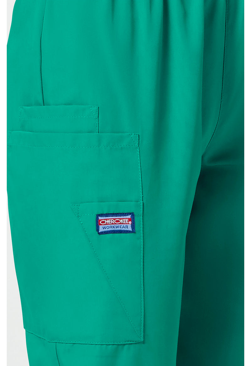 surgical green - Natural Rise Tapered Pull-On Cargo Pant (View 3)
