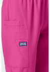 shocking pink - Natural Rise Tapered Pull-On Cargo Pant (View 3)