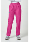 Shocking Pink - Cherokee WW Originals Women Scrub Pants - Front View
