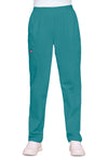 Teal Blue - Cherokee WW Originals Women Scrub Pants - Front View