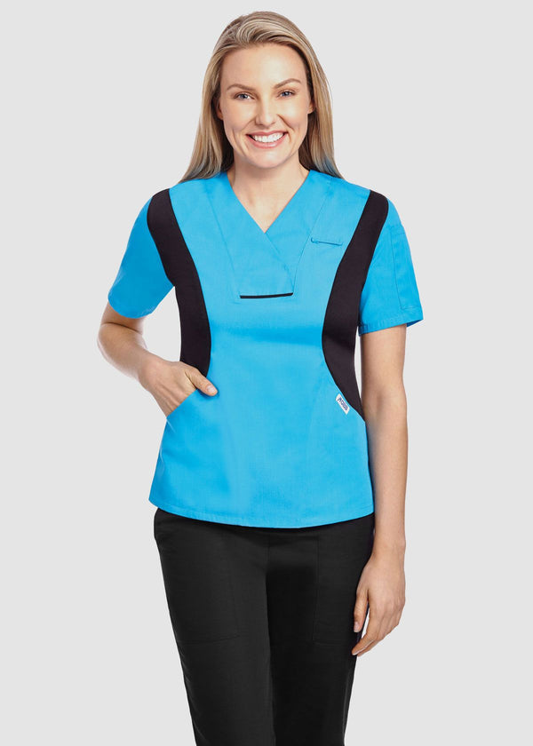 MOBB Active Flexi V-Neck Scrub Top 424T