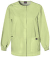 Celadon - Women's Snap Front Warm-Up Scrub Jacket