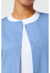 Ciel - Women's Snap Front Warm-Up Scrub Jacket (View 2)